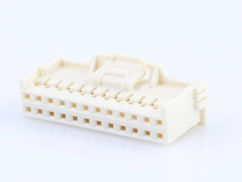 Molex Buchsengehäuse-Kabel Polzahl Gesamt 24 Rastermaß: 2.00mm 5016462400 Bulk