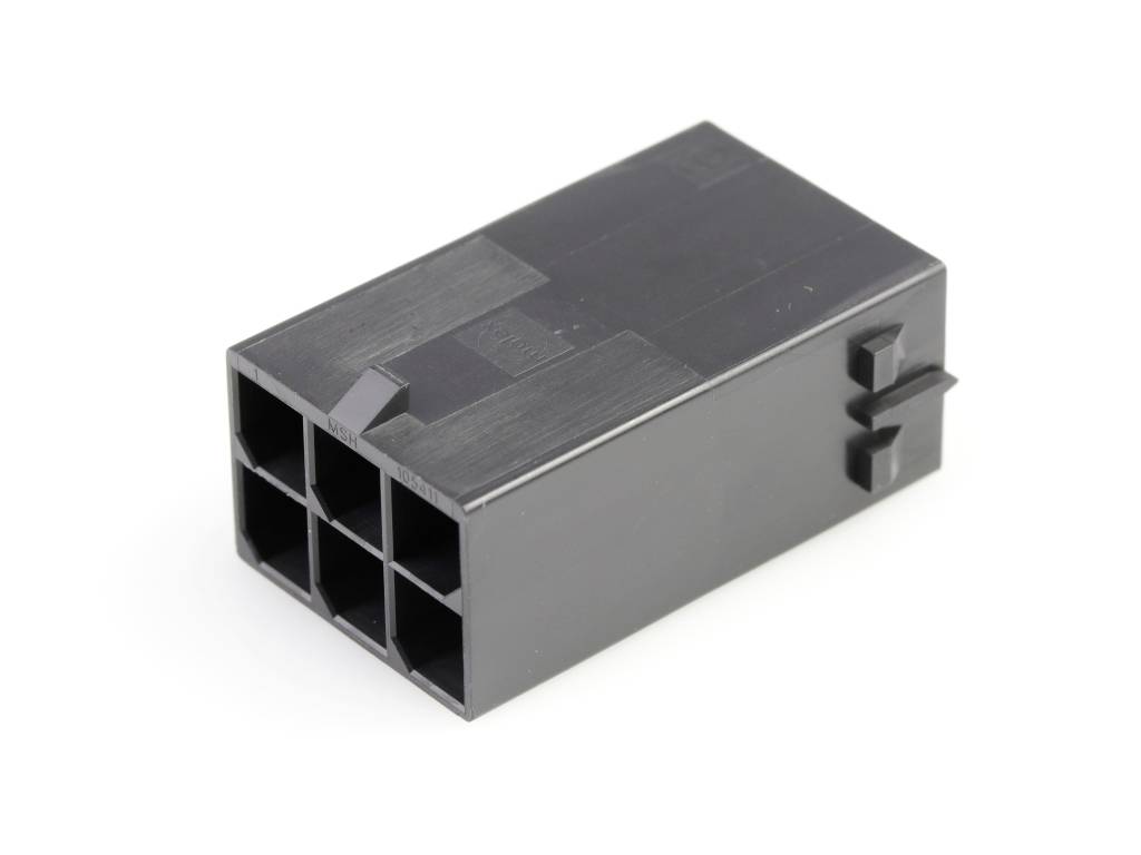 Molex Buchsengehäuse-Kabel Polzahl Gesamt 6 1054110106 Bag