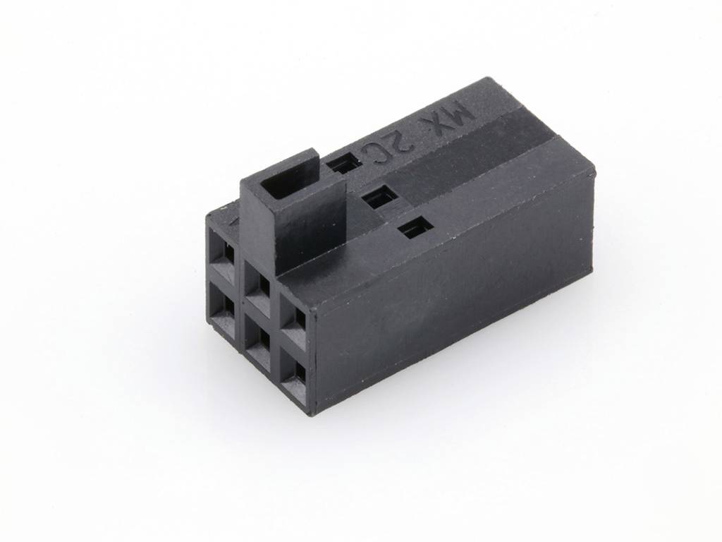 Molex Buchsengehäuse-Kabel Polzahl Gesamt 6 Rastermaß: 2.54mm 22552062 Bulk