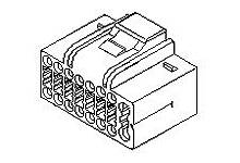 Molex Buchsengehäuse-Kabel Polzahl Gesamt 16 511281601 Bulk