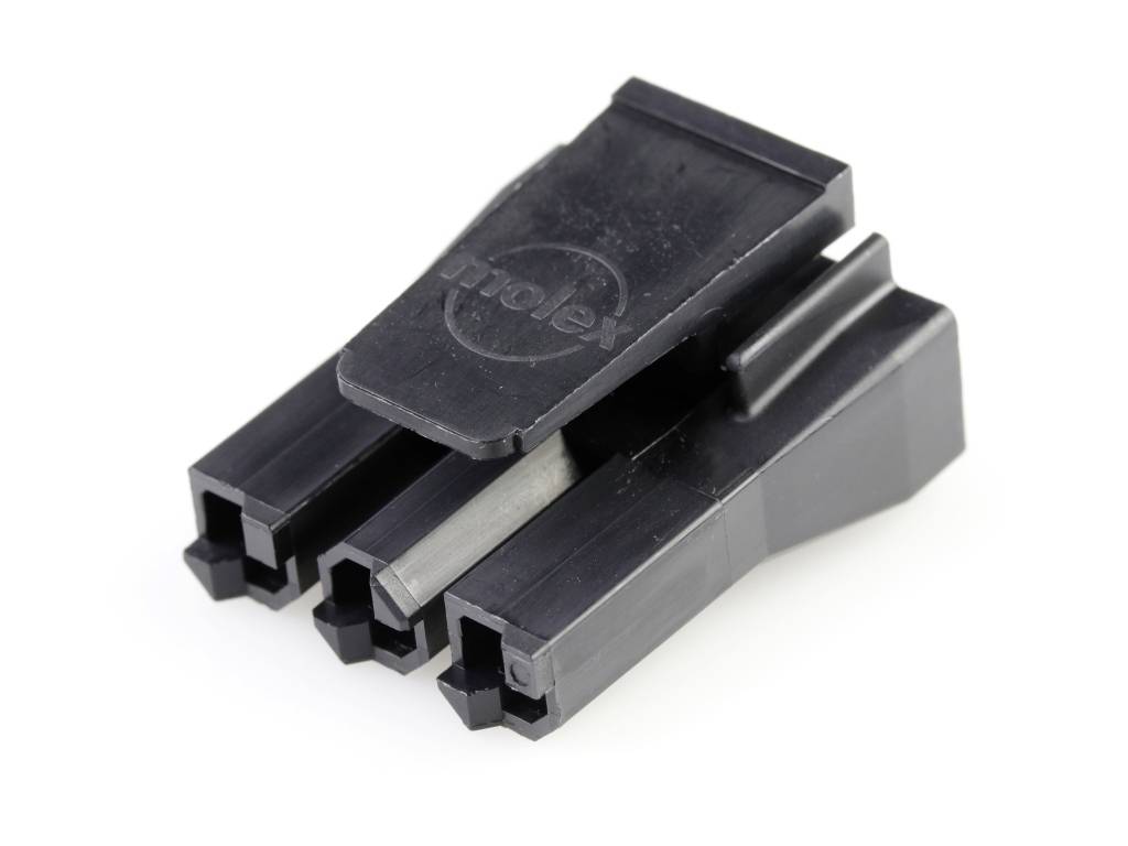 Molex Buchsengehäuse-Kabel Polzahl Gesamt 3 Rastermaß: 7.50mm 1726722003 Bulk