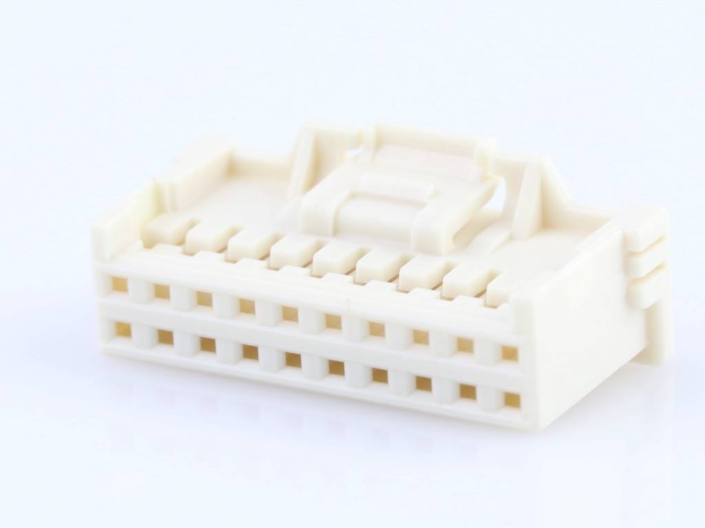 Molex Buchsengehäuse-Kabel Polzahl Gesamt 20 Rastermaß: 2.00mm 5016462000 Bulk