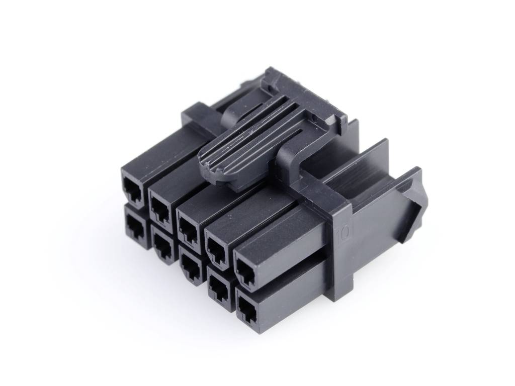 Molex Buchsengehäuse-Kabel Polzahl Gesamt 10 Rastermaß: 4.20mm 1727080010 Bulk