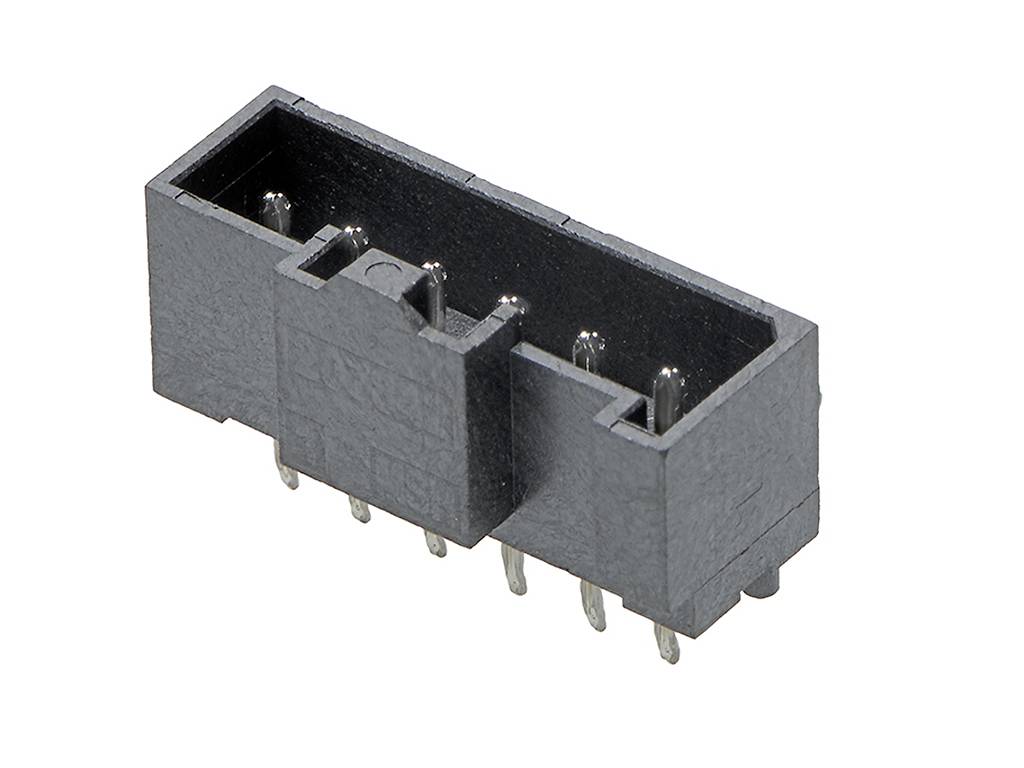 Molex Stiftgehäuse-Platine Polzahl Gesamt 6 Rastermaß: 2.50mm 2078430006 Tray