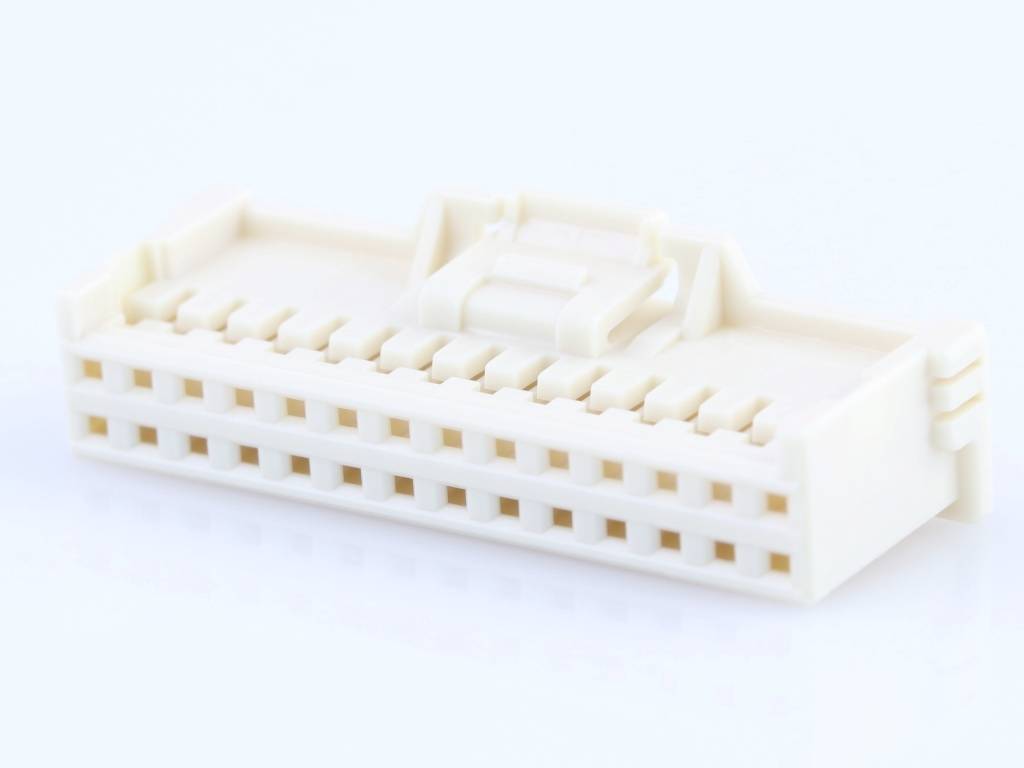 Molex Buchsengehäuse-Kabel Polzahl Gesamt 28 Rastermaß: 2.00mm 5016462800 Bulk