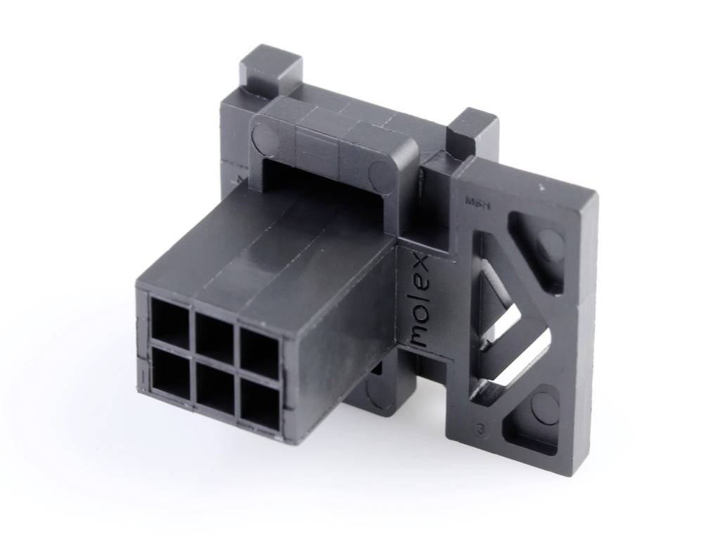 Molex Einbau-Stiftleiste (Standard) Polzahl Gesamt 6 443000600 Bulk