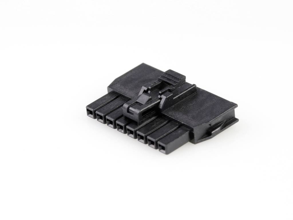 Molex Buchsengehäuse-Kabel Polzahl Gesamt 8 Rastermaß: 2.50mm 1053071208 Bulk