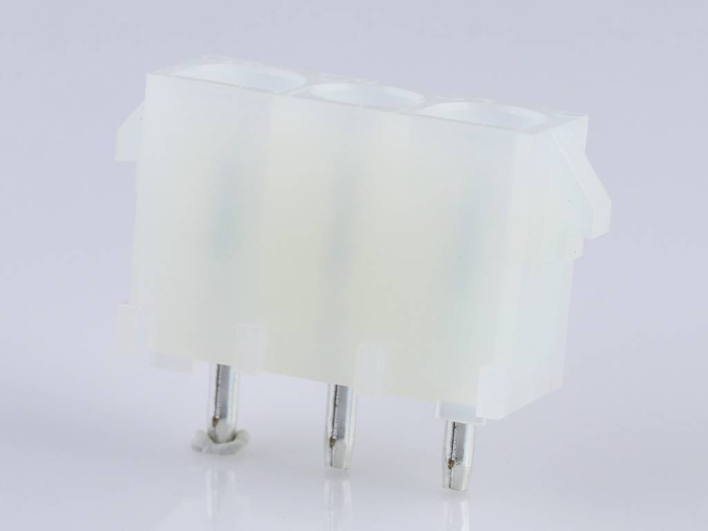 Molex Einbau-Buchsenleiste (Standard) Polzahl Gesamt 3 Rastermaß: 6.35mm 10845030 Bulk