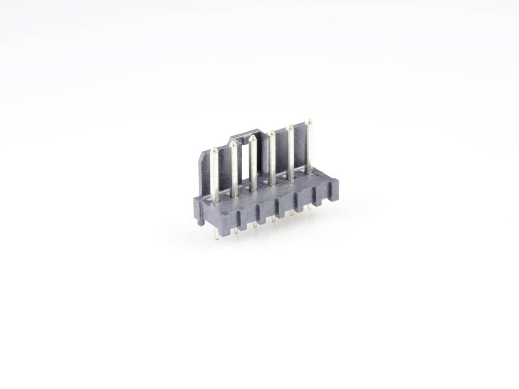 Molex Stiftgehäuse-Platine Polzahl Gesamt 6 Rastermaß: 3.96mm 2074781006 Tray