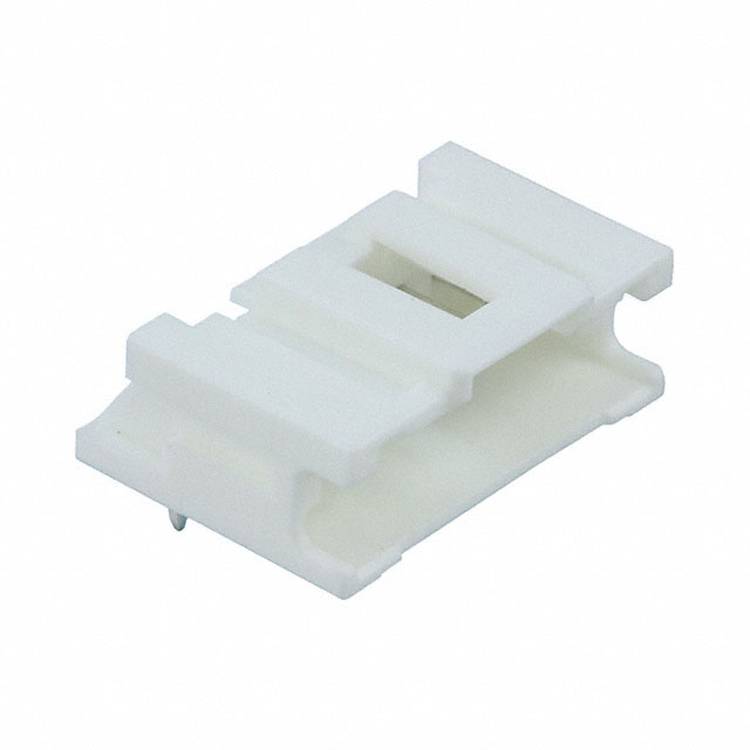 Weißer Kunststoff-LED-Streifenstecker