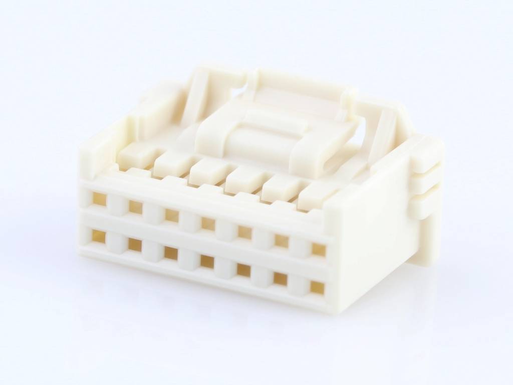 Molex Buchsengehäuse-Kabel Polzahl Gesamt 14 Rastermaß: 2.00mm 5016461400 Bulk