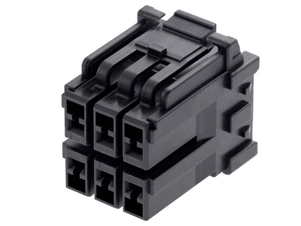 Molex Buchsengehäuse-Kabel Polzahl Gesamt 4 Rastermaß: 3.30mm 2122092041 Bulk