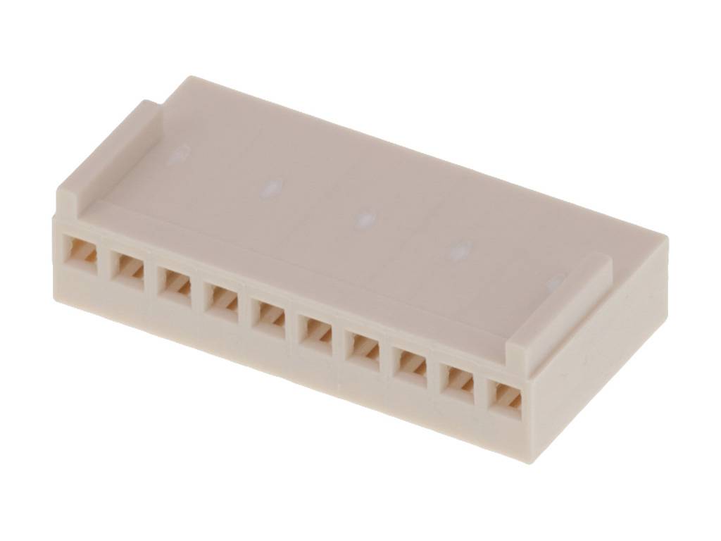Molex Buchsengehäuse-Kabel Polzahl Gesamt 10 Rastermaß: 2.50mm 22011102 Bulk