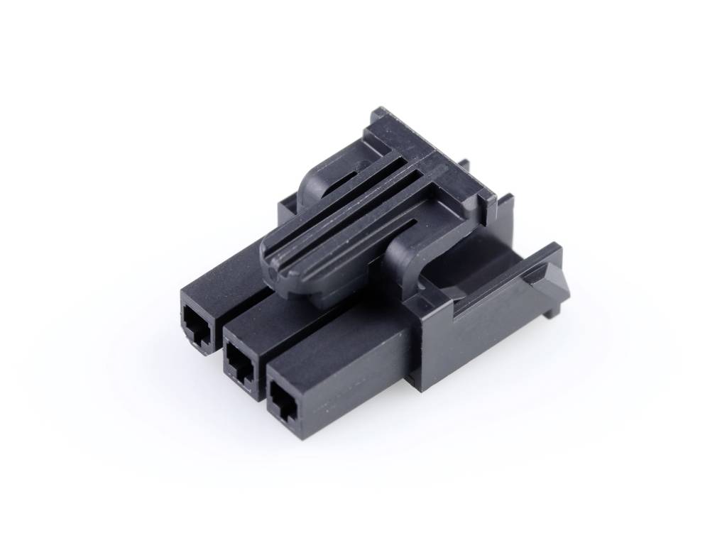 Molex Buchsengehäuse-Kabel Polzahl Gesamt 3 Rastermaß: 4.20mm 2004530003 Bulk