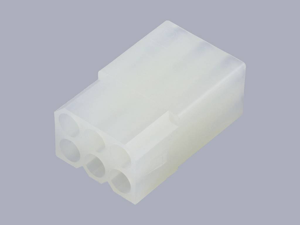 Molex Stiftgehäuse-Kabel Polzahl Gesamt 6 3091064 Bulk