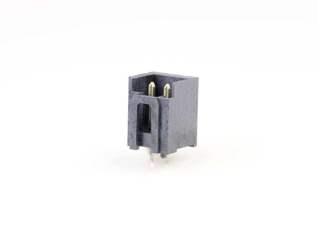 Molex Stiftgehäuse-Platine Polzahl Gesamt 2 Rastermaß: 3.96mm 2074790002 Tray