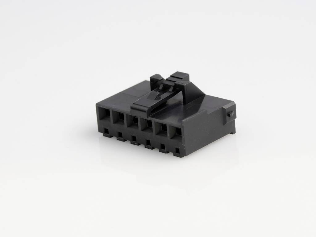 Molex Buchsengehäuse-Kabel Polzahl Gesamt 6 Rastermaß: 3.96mm 2074580006 Bulk