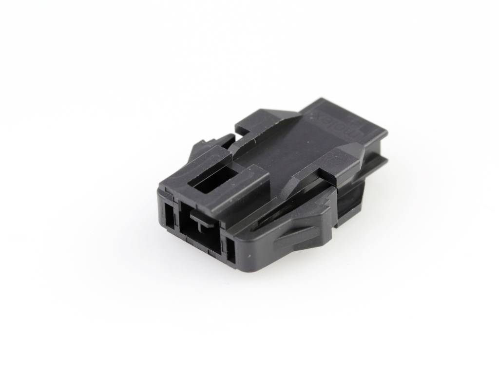 Molex Buchsengehäuse-Kabel Polzahl Gesamt 2 Rastermaß: 2.50mm 2002771202 Bag
