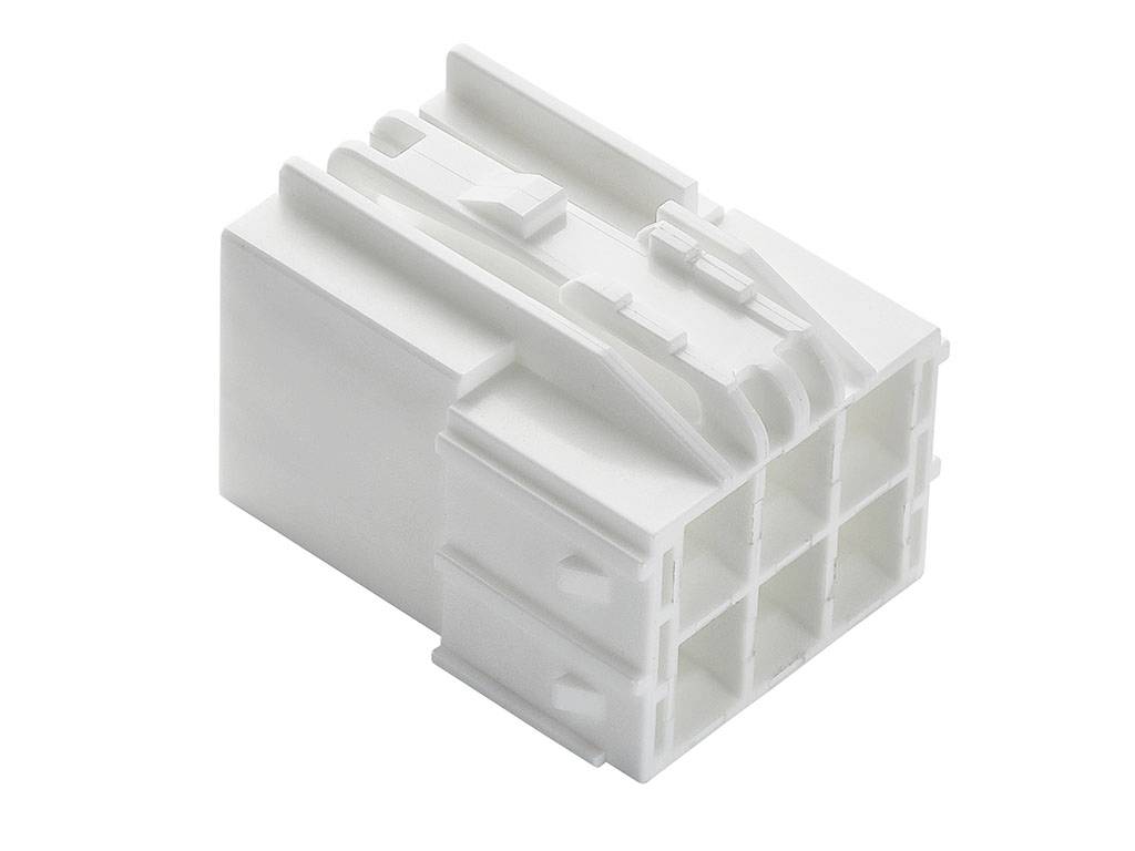 Molex Buchsengehäuse-Kabel Polzahl Gesamt 6 Rastermaß: 4.50mm 2069972611 Bulk