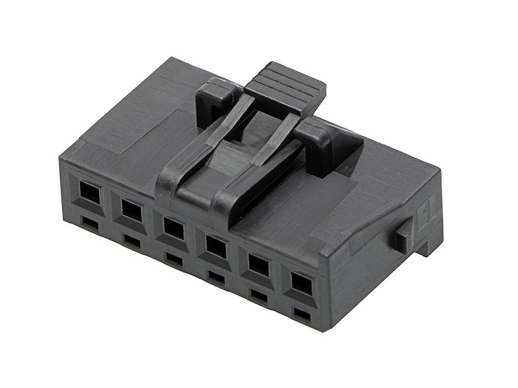 Molex Buchsengehäuse-Kabel Polzahl Gesamt 6 Rastermaß: 2.50mm 2078410006 Bulk