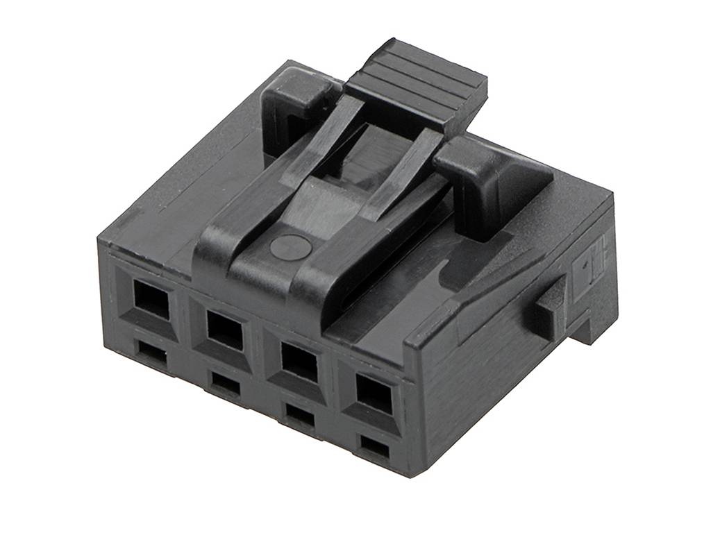 Molex Buchsengehäuse-Kabel Polzahl Gesamt 4 Rastermaß: 2.50mm 2078410004 Bulk