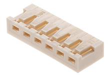 Molex Buchsengehäuse-Kabel Polzahl Gesamt 6 Rastermaß: 2.50mm 350220006 Bulk