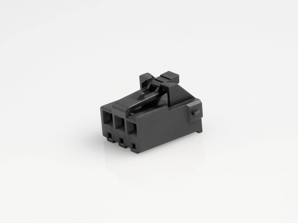 Molex Buchsengehäuse-Kabel Polzahl Gesamt 3 Rastermaß: 3.96mm 2074580003 Bulk