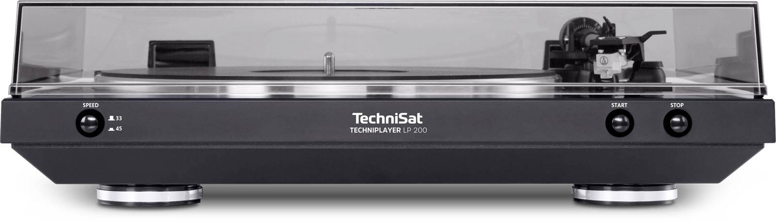 TechniSat Techniplayer LP 200 Plattenspieler Riemenantrieb Schwarz