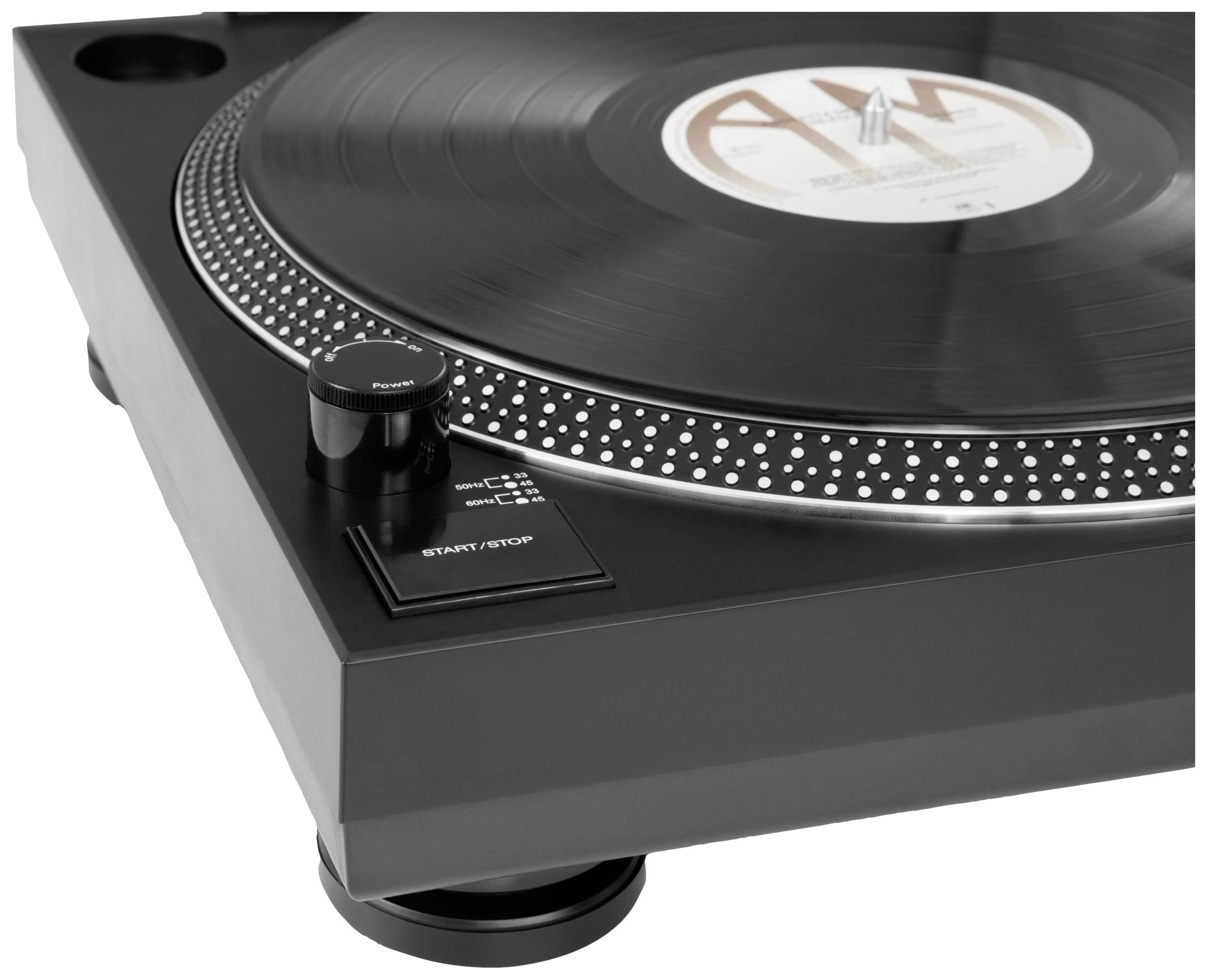 TechniSat Techniplayer LP 300 Plattenspieler Direktantrieb Schwarz