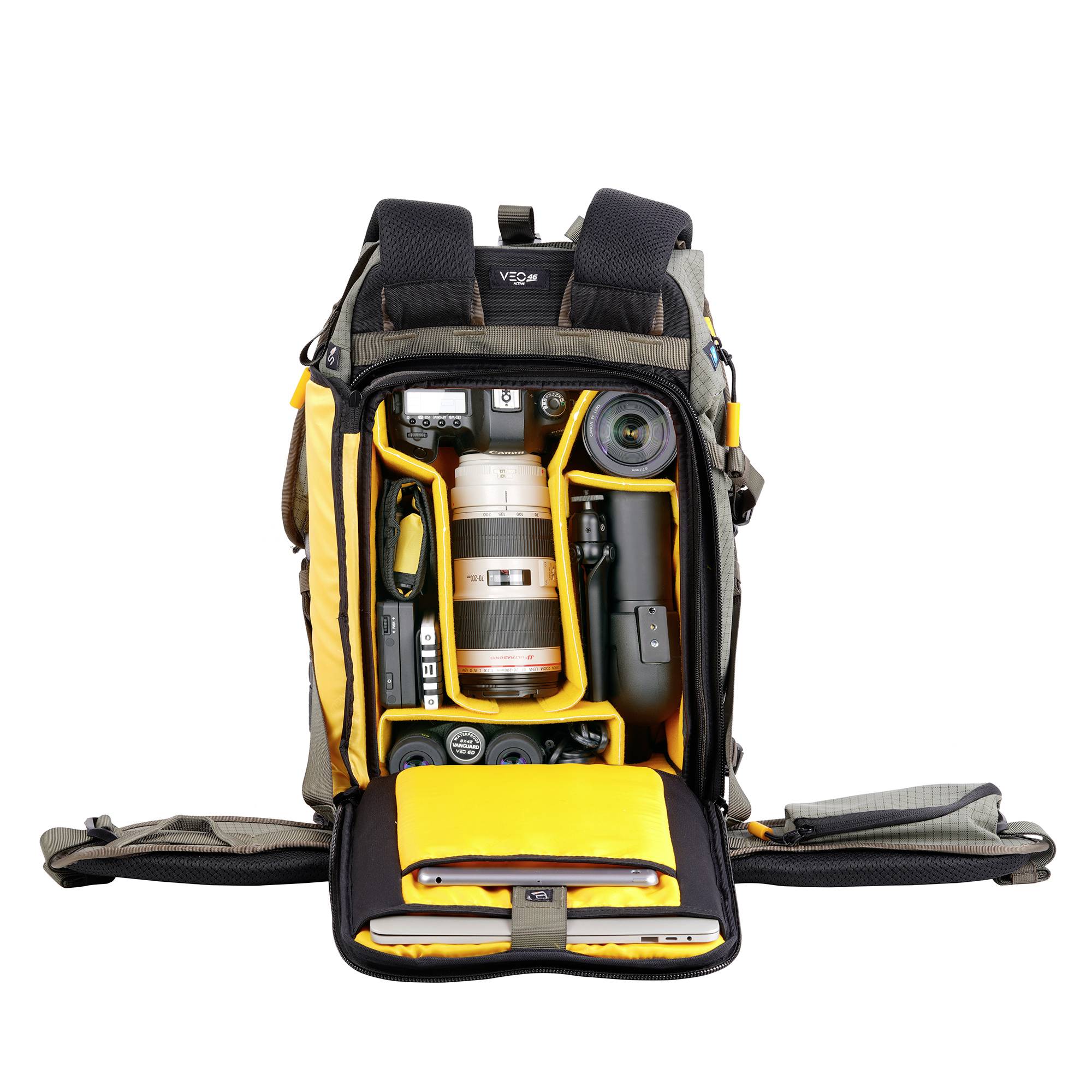 Vanguard VEO ACTIVE46 GY Kameratasche Innenmaß (B x H x T)=270 x 460 x 160 mm