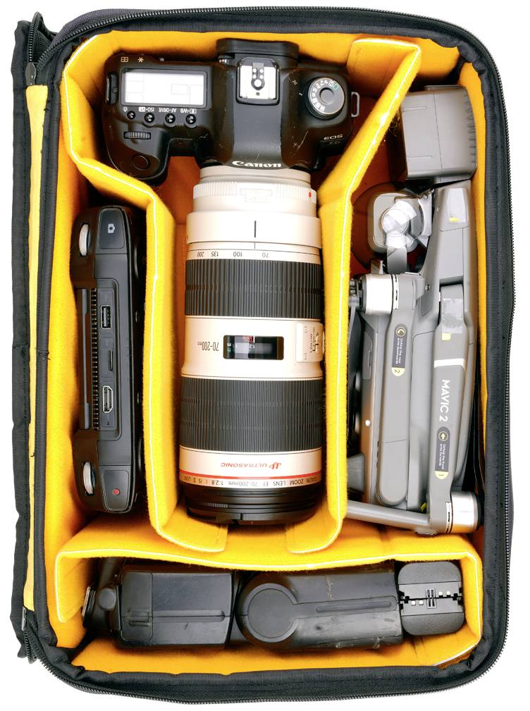 Vanguard VEO ACTIVE46 GY Kameratasche Innenmaß (B x H x T)=270 x 460 x 160 mm