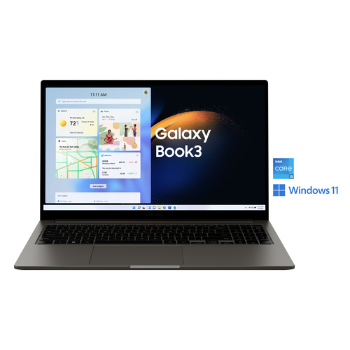Samsung Notebook Galaxy Book3 39.6cm (15.6 Zoll) Full HD Intel® Core™ i5 i5-1335U 8GB RAM 256GB SSD Intel Iris Xe Win 11 Pro