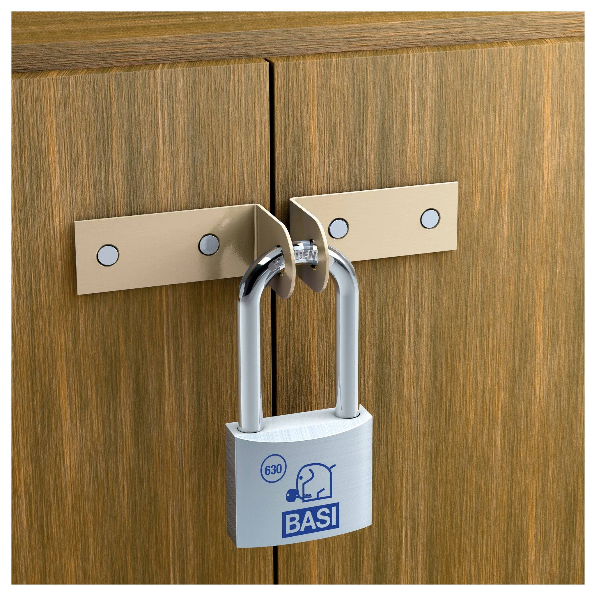Basi 6302-4001-4003 Vorhängeschloss 40mm gleichschließend Schlüsselschloss