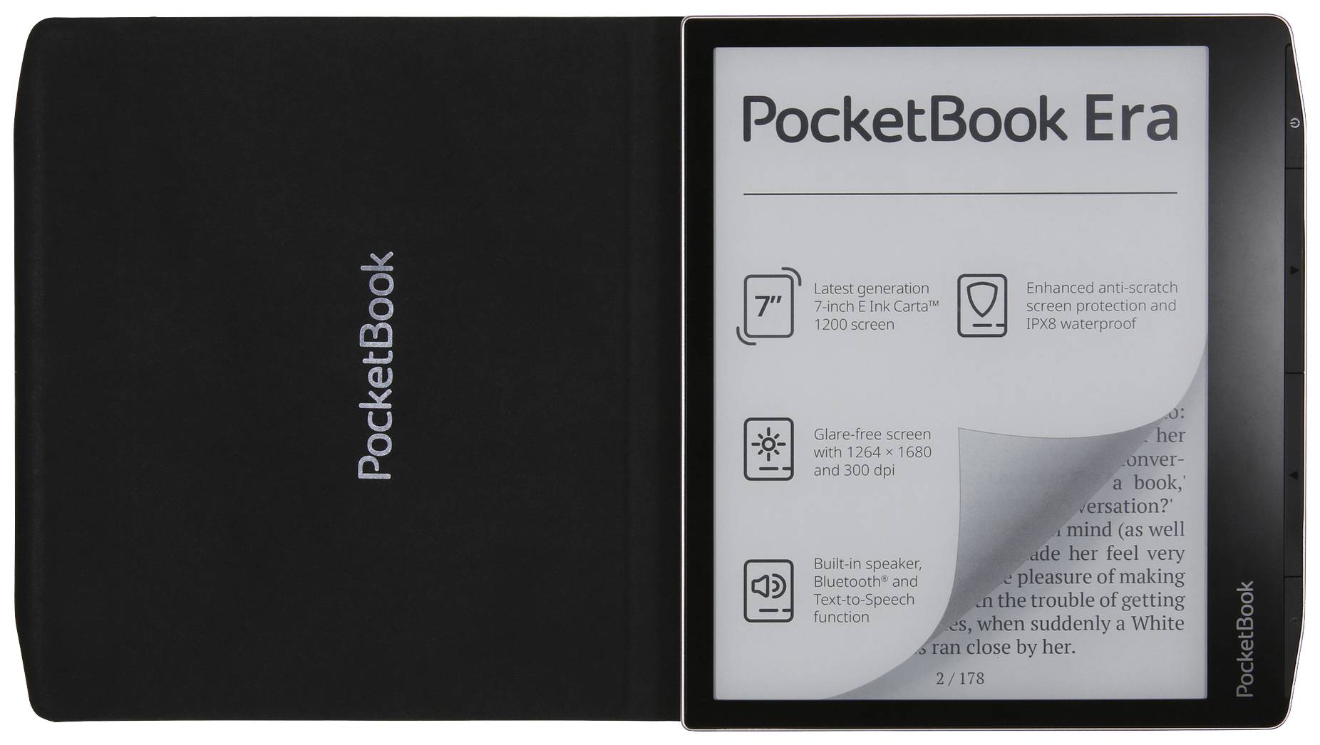 PocketBook Charge Cover eBook Cover Passend für (Modell eBooks): Pocketbook Era Grün