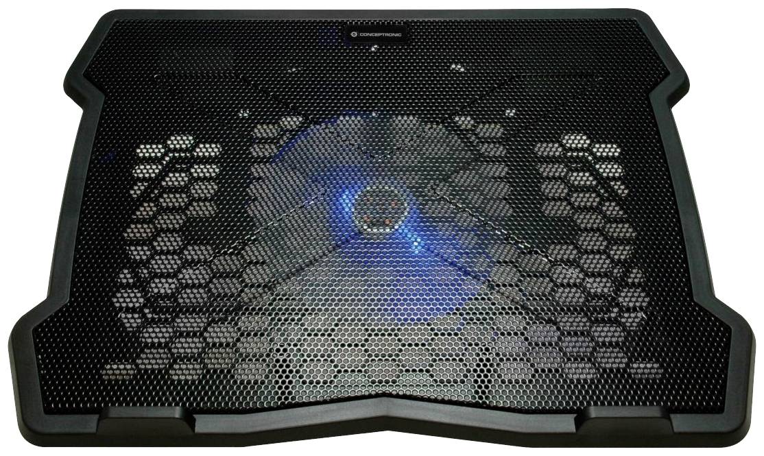 Conceptronic THANA05B Notebook-Ständer mit Kühlfunktion höhenverstellbar