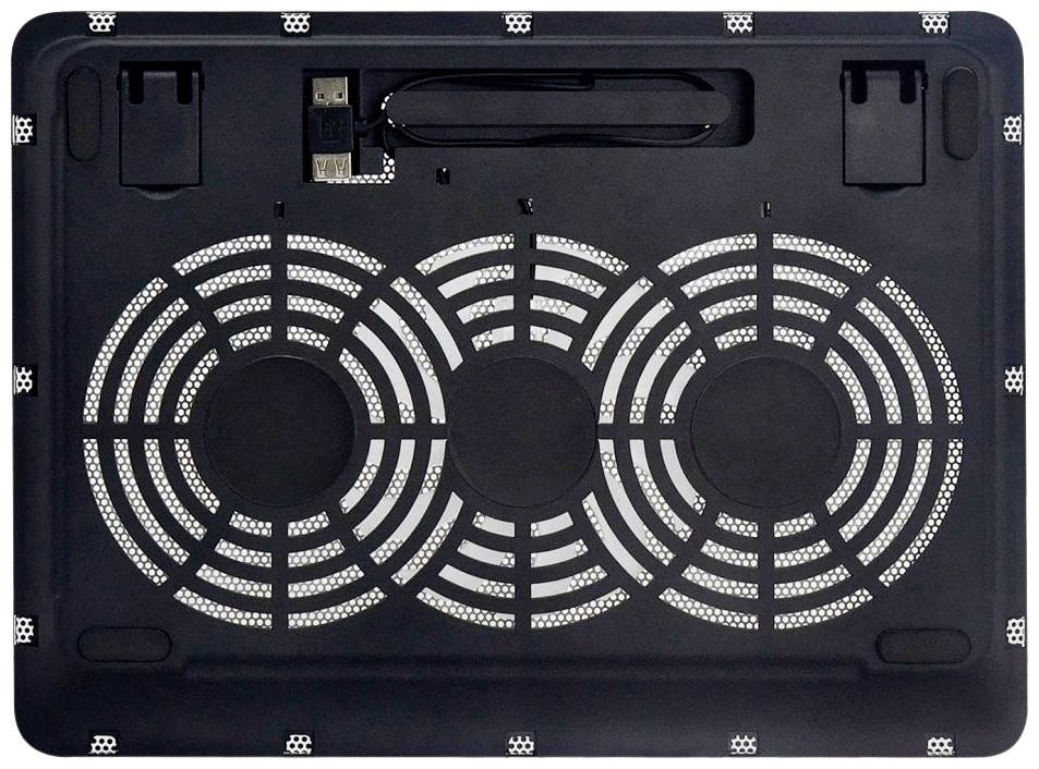 Conceptronic CNBCOOLPAD2F Notebook-Ständer mit Kühlfunktion höhenverstellbar