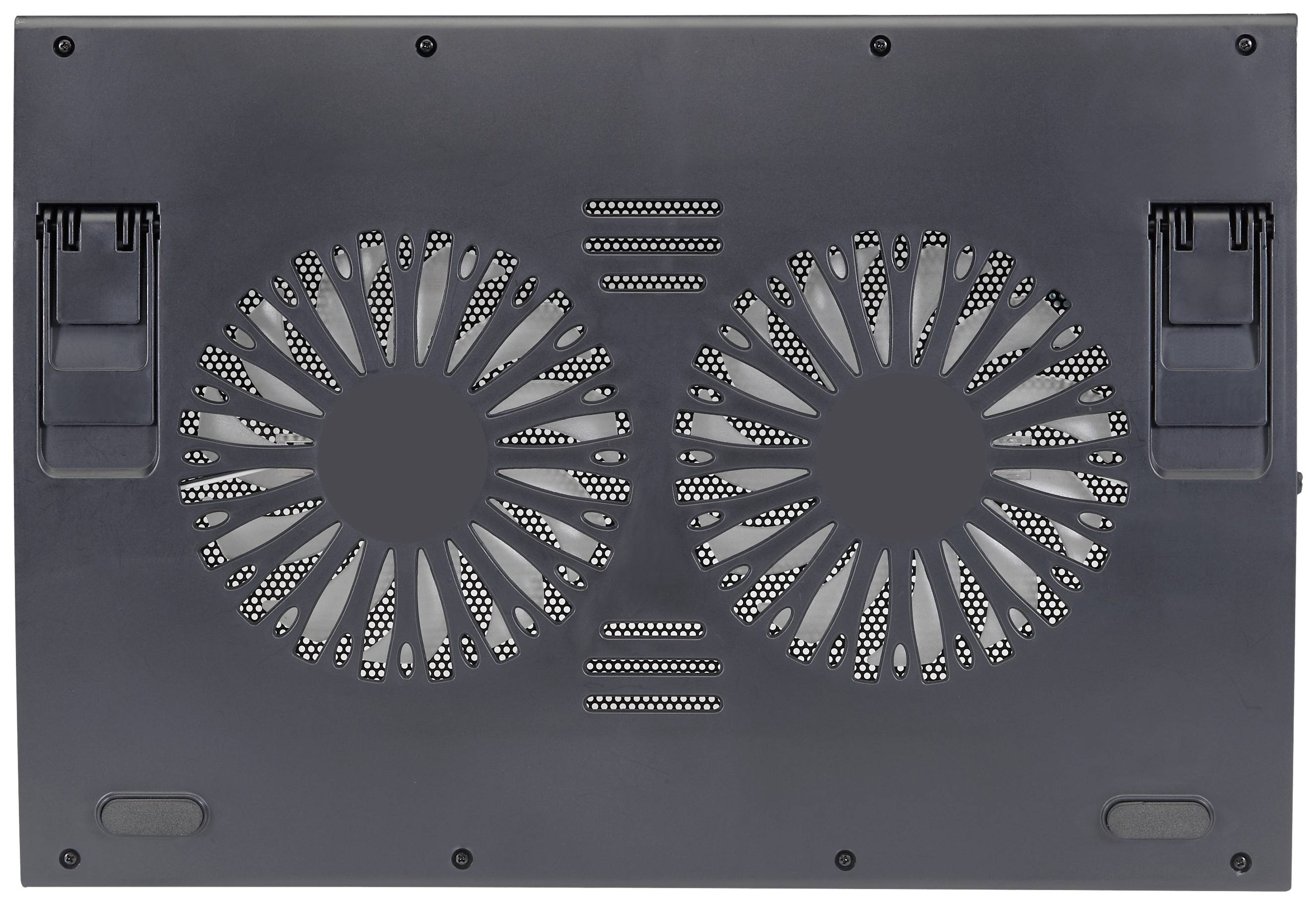 Conceptronic THANA02B Notebook-Ständer mit Kühlfunktion höhenverstellbar