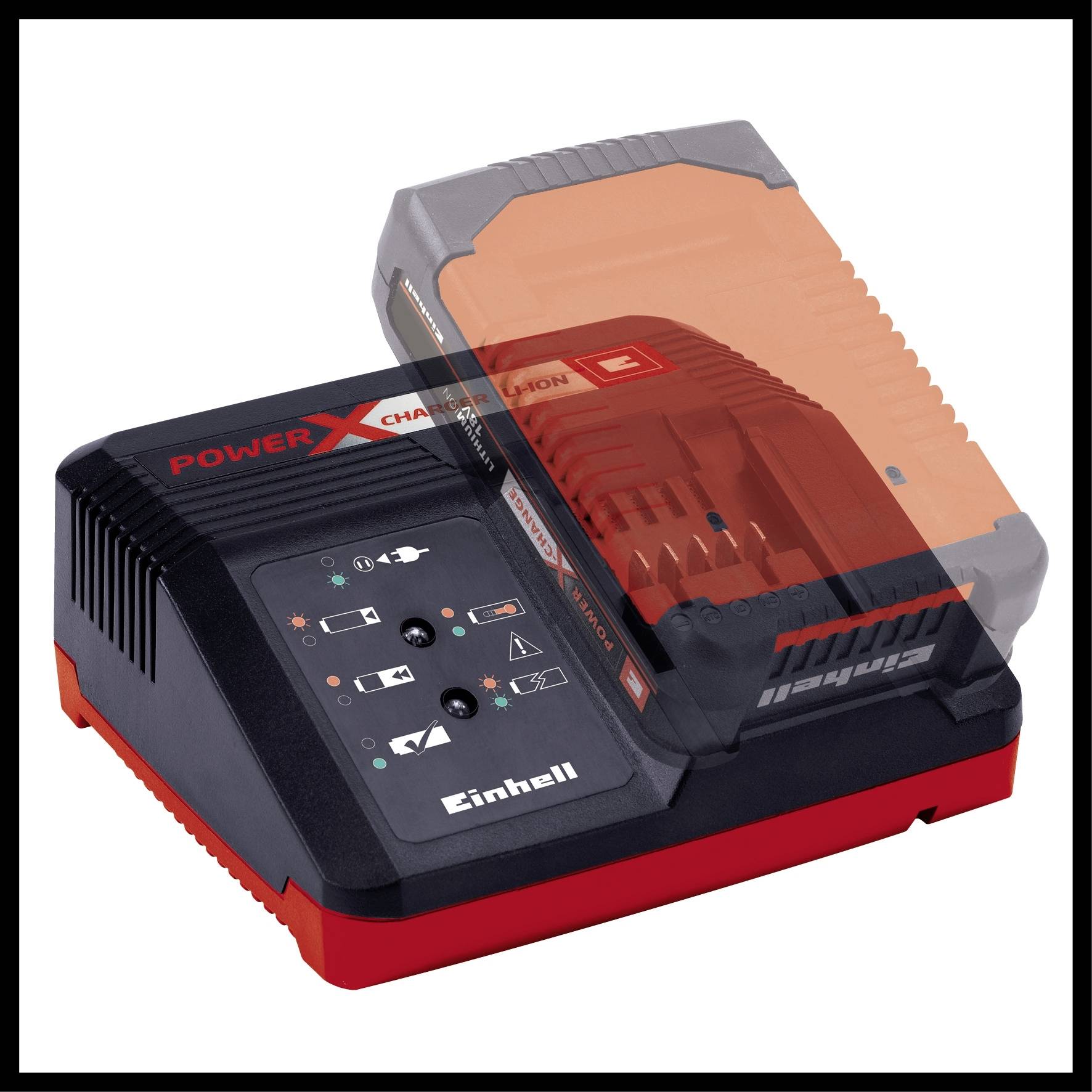 Einhell Power X-Change PXC Starter Kit 18V 2Ah + Gratis 2Ah Akku 4326401 Werkzeug-Akku und Ladegerät 18V 2Ah Li-Ion