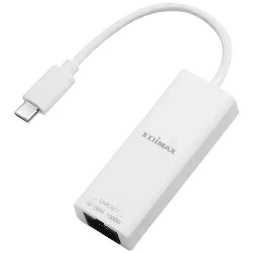 EDIMAX EU-4306C Netzwerkadapter 10 / 100 / 1000MBit/s USB-C®, RJ45 EDIMAX EU-4306C Netzwerkadapter 10 / 100 / 1000MBit/s USB-C®, RJ45