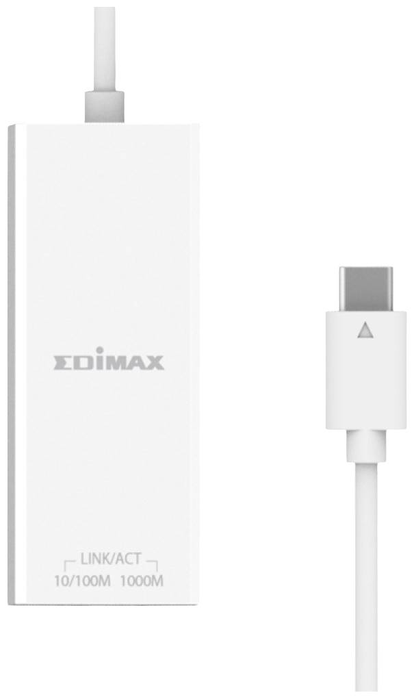 EDIMAX EU-4306C Netzwerkadapter 10 / 100 / 1000MBit/s USB-C®, RJ45