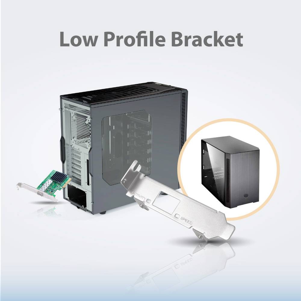 EDIMAX EN-9320SFP+ V2 1 Port PCI-Express Karte SFP+ PCIe x4