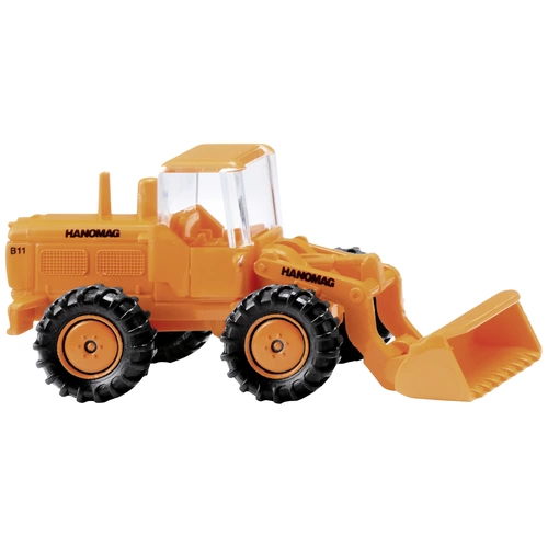 Wiking 0974 03 N Baufahrzeug Modell Hanomag Radlader orange Wiking 0974 03 N Baufahrzeug Modell Hanomag Radlader orange