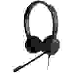 Jabra Evolve 20 ordinateur Micro-casque supra-auriculaire filaire Stereo noir Suppression du bruit du microphone micro-casque