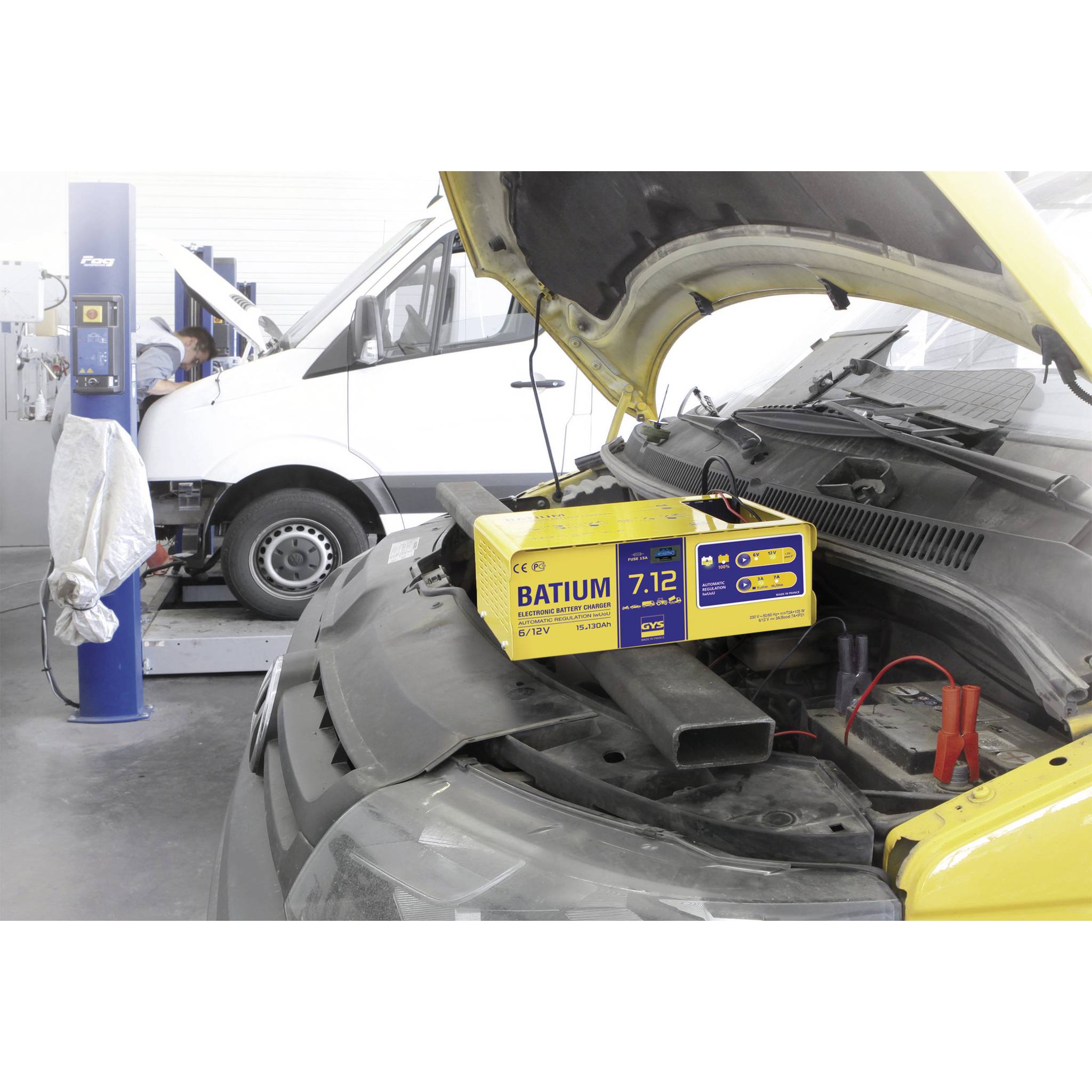 GYS Batium 7.12 024496 Automatikladegerät 6 V, 12 V 7 A