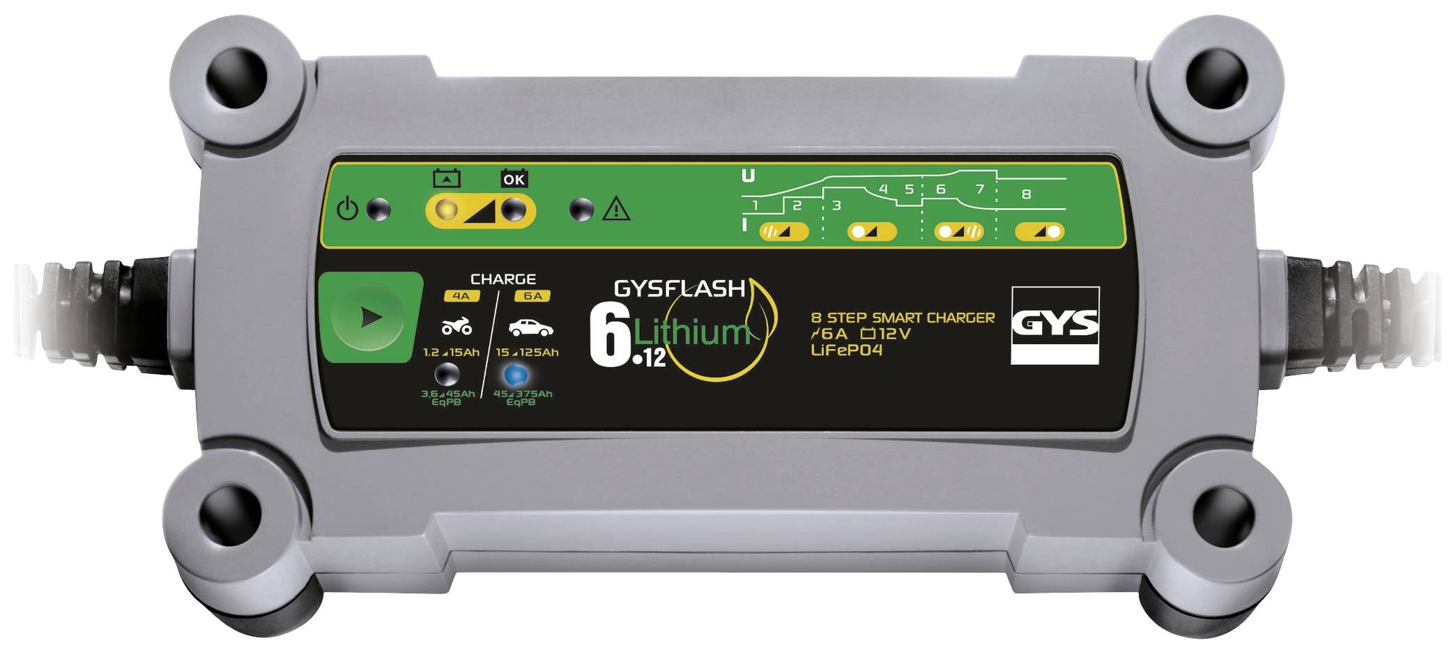 GYS Gysflash 6.12 029729 Automatikladegerät 12 V 6 A