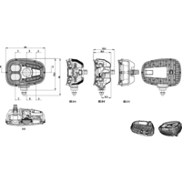 SecoRüt Komplett-Scheinwerfer, Frontscheinwerfer 95860KL LED vorne, links (B x H x T) 214 x 201 x 109mm Schwarz SecoRüt Komplett-Scheinwerfer, Frontscheinwerfer 95860KL LED vorne, links (B x H x T) 214 x 201 x 109mm Schwarz