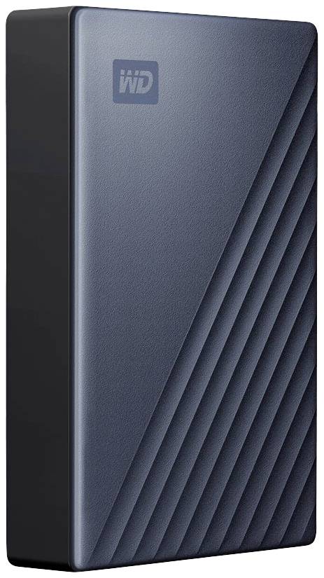 WD My Passport Ultra 5 TB Externe Festplatte 8.9 cm (3.5 Zoll) USB-A (USB 3.2 Gen 1) Blau WDBFTM0050BBL-WESN