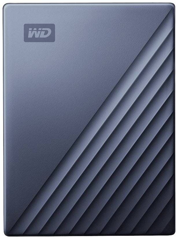 WD My Passport Ultra 5 TB Externe Festplatte 8.9 cm (3.5 Zoll) USB-A (USB 3.2 Gen 1) Blau WDBFTM0050BBL-WESN