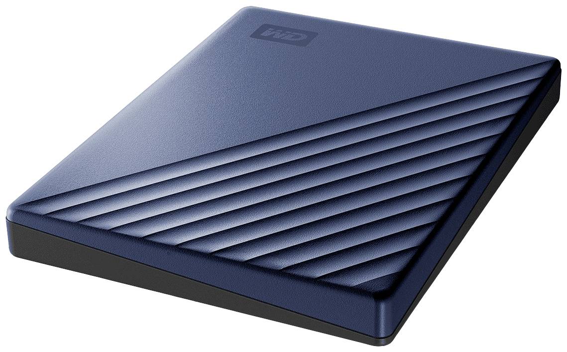 WD My Passport Ultra 5 TB Externe Festplatte 8.9 cm (3.5 Zoll) USB-A (USB 3.2 Gen 1) Blau WDBFTM0050BBL-WESN