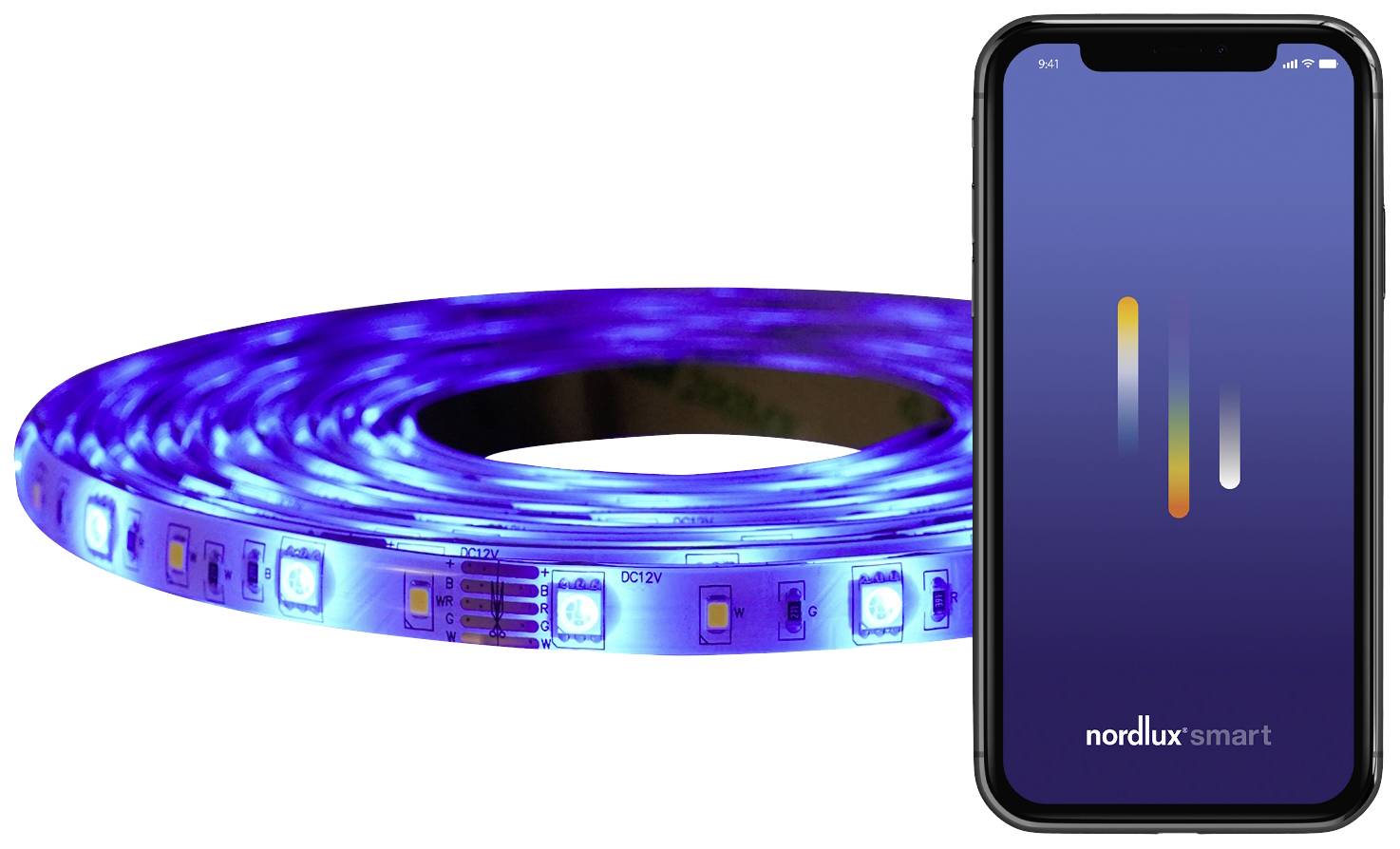 Nordlux Smart Strip 3m 2210439901 Effektleuchte LED 3W Warmweiß